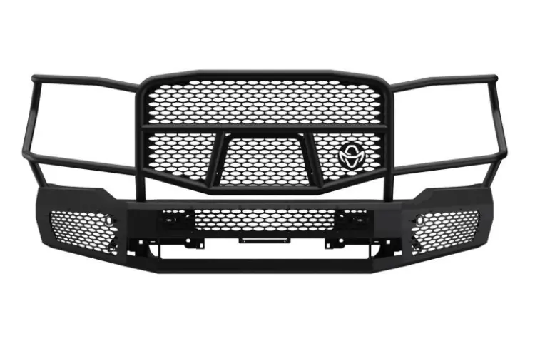 Ranch Hand Mfg201bm1 2020-2023 Gmc Sierra 2500/3500 Midnight Series Front Bumper With Grille Guard 1