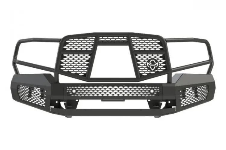 Ranch Hand Mft16mbm1 2016-2023 Toyota Tacoma Midnight Series Front Bumper With Grille Guard 1