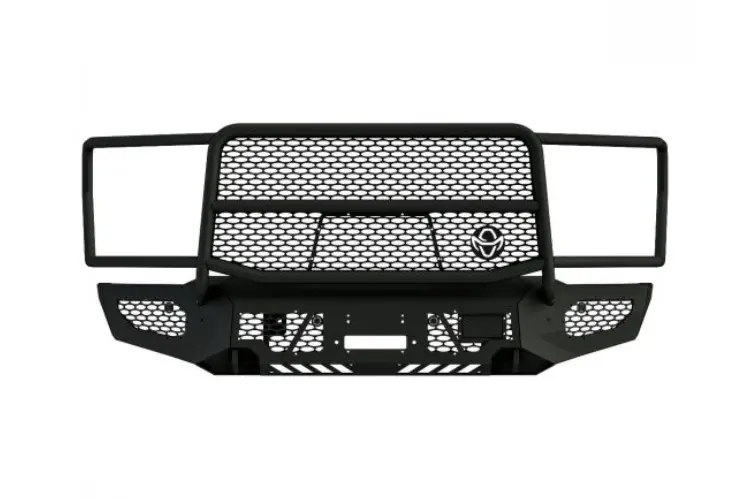 Ranch Hand Midnight Front Bumper With Grille Guard Mff24hbm1 2024-2026 Ford F150 Winch Compatible 1
