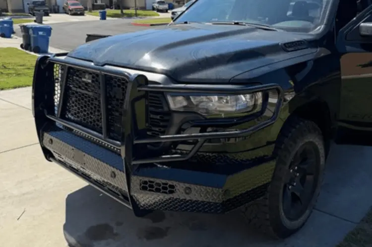 Ranch Hand Summit Front Bumper Grille Guard Fsd25hbl1 2025-2026 Ram 1500 Rebel 1