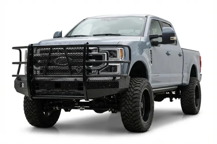 Ranch Hand Fsf231bl1 2023-2026 Ford F250/F350 Superduty Summit Front Bumper With Grille Guard 1