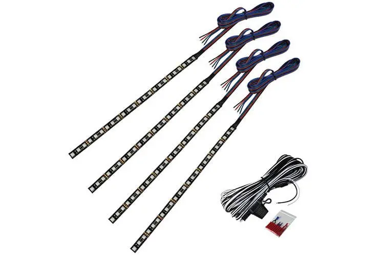 Raptor Series Rap-Unv-Led-Light-Kit-Rgb 10" Universal Led Light Strip Kit - Rgb 1