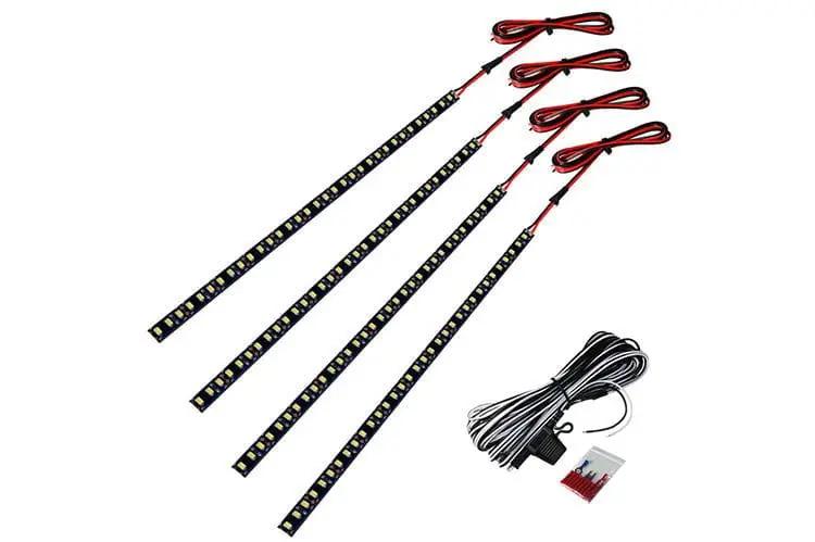 Raptor Series Rap-Unv-Led-Light-Kit-White 10" Universal Led Light Strip Kit - White 1