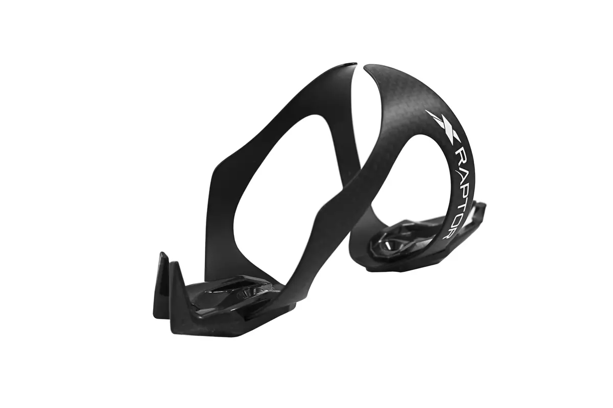 Xlab Raptor Carbon Bottle Cage With Black Talons 1