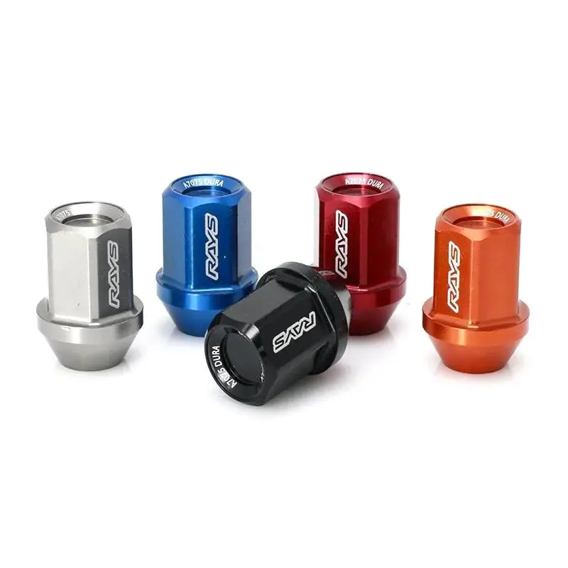 Rays L32 Dura-Nuts Straight Type Lug And Wheel Lock Set 1