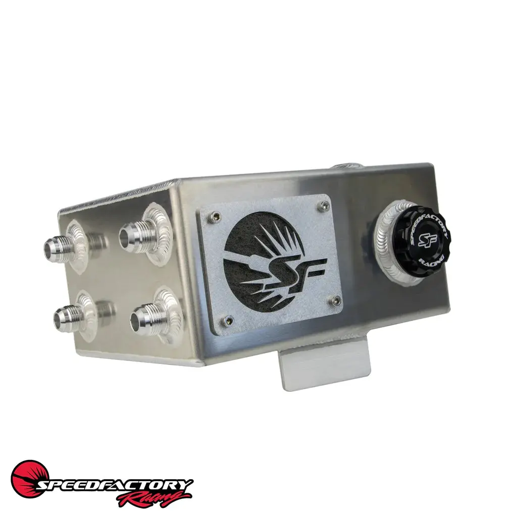Speedfactory Racing Oil Catch Can With Built In Coolant Overflow Tank 1
