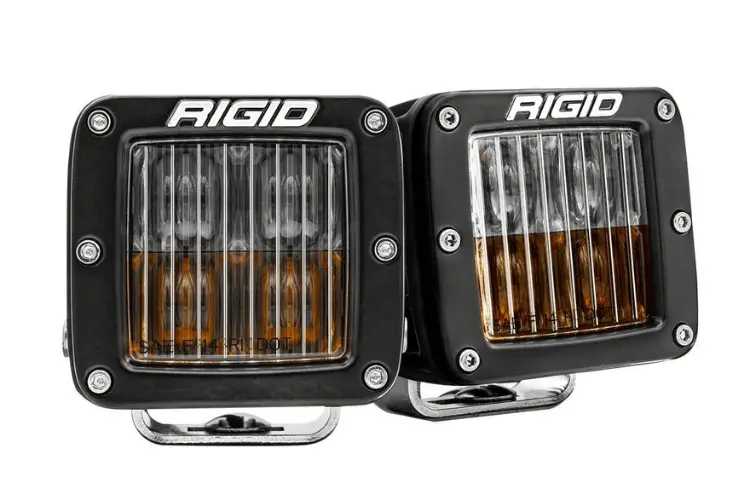 Rigid Industries 50482 3'' D-Series Sae Yellow/White Fog Light - Pair 1