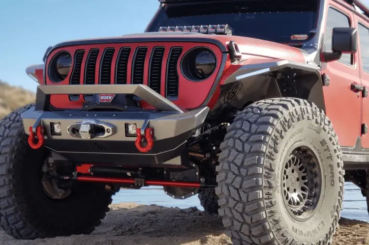 Road Armor Stealth 5182F3b 2018-2026 Jeep Wrangler Jl Front Bumper Winch Sheetmetal Bar Guard Mid Width Textured Black 1