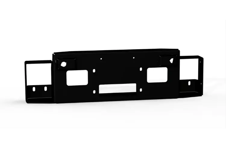 Road Armor Winch Plate 2242Vf-Wpb For Vaquero Front Bumper 2024-2025 Gmc Sierra 2500/3500 1