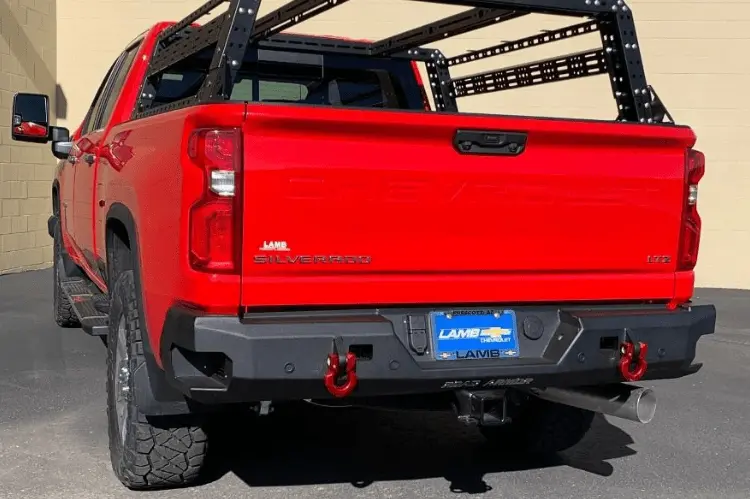 Road Armor Stealth 3202R0b 2020-2026 Chevy Silverado 2500/3500 Rear Bumper 1