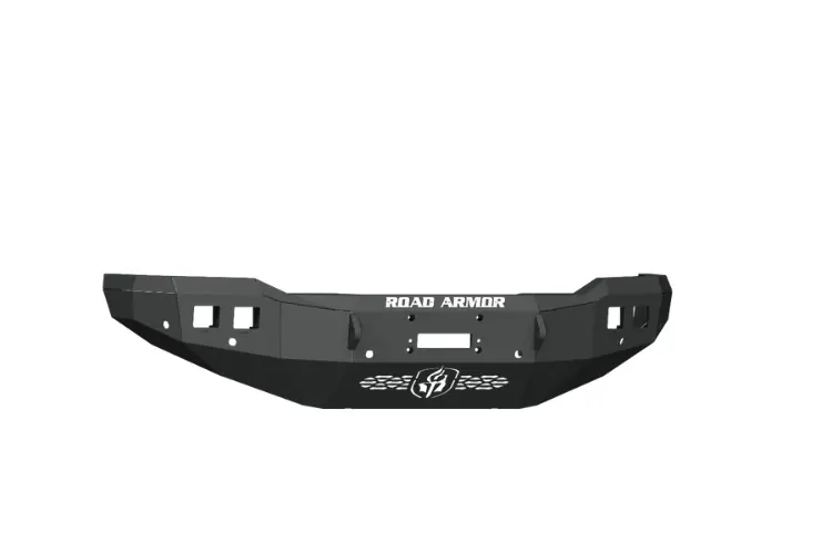 Road Armor Stealth 4192F0b 2019-2026 Dodge Ram 2500/3500 Front Bumper Winch With 6 Sensors Textured Black 1