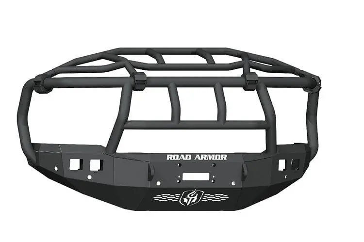 Road Armor 4192F6b Dodge Ram 2500/3500 2019-2026 Stealth Front Bumper Winch Ready Titan Ii Guard With Intimidator 1