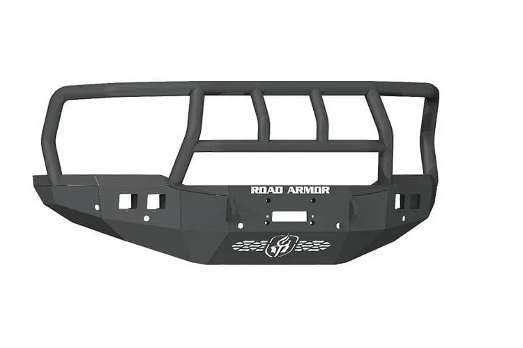 Road Armor 4194F2b Dodge Ram 4500/5500 2019-2026 Stealth Front Bumper Winch Ready Titan Ii Guard 1