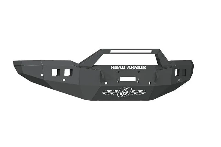 Road Armor 4194F3b Dodge Ram 4500/5500 2019-2024 Stealth Front Bumper Winch Ready Sheet Metal Pre-Runner Guard 1