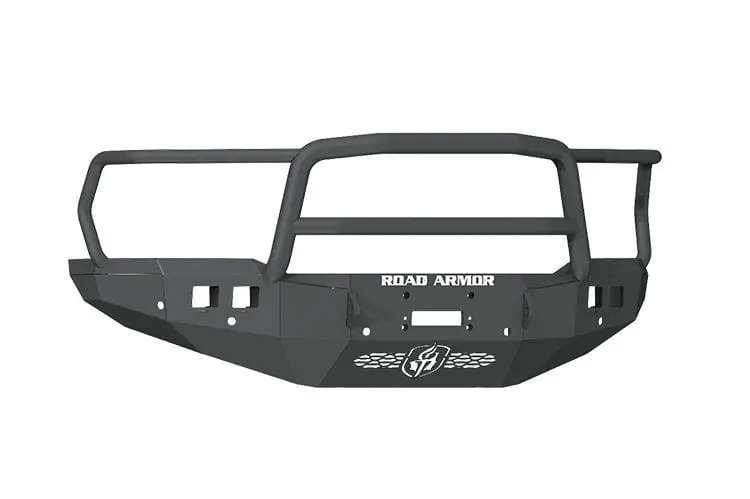 Road Armor 4194F5b Dodge Ram 4500/5500 2019-2026 Stealth Front Bumper Winch Ready Lonestar Guard 1