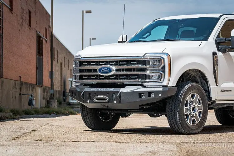 Road Armor 6232F0b 2023-2026 Ford F250/F350 Superduty Stealth Front Bumper Winch Ready 2