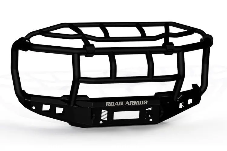 Road Armor 6232F6b-Nw 2023-2025 Ford F250/F350 Superduty Stealth Non Winch Front Bumper Titan Ii Guard With Intimidator 1
