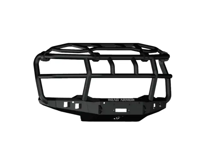Road Armor Front Winch Bumper Titan Ii Guard 3242F6b 2024-2026 Chevy Silverado 2500/3500 1
