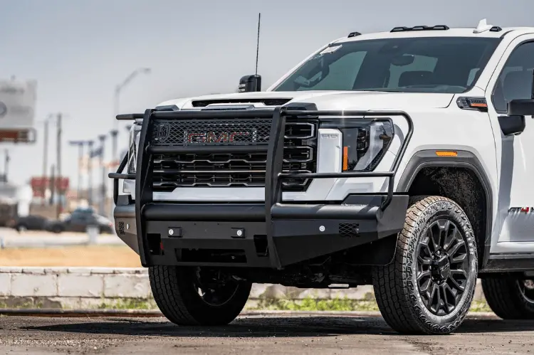 Road Armor Vaquero Front Bumper Non-Winch Full Guard Black 2242Vf6b 2024-2025 Gmc Sierra 2500/3500 1