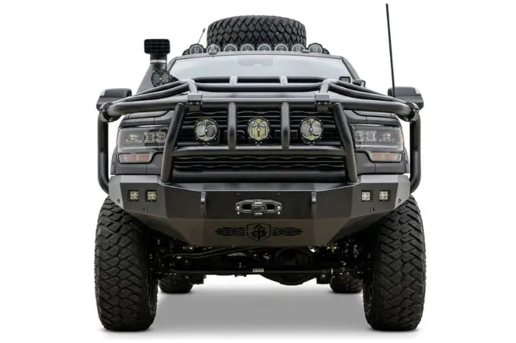 Road Armor Stealth Front Bumper 4194F6b Titan Ii Guard | Intimidator 2019-2026 Ram 4500/5500 1