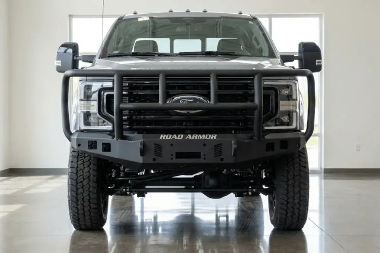 Road Armor 6232F2b 2023-2026 Ford F250/F350 Superduty Stealth Front Bumper Winch Ready Titan Ii Guard 1