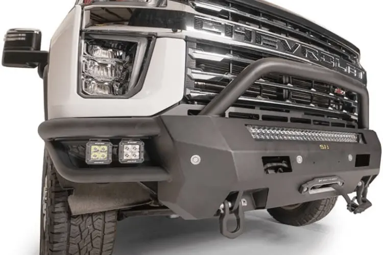 Smittybilt 613822 Chevy Silverado 2500/3500 2020-2023 Adventure Series Front Bumper Winch Ready 1