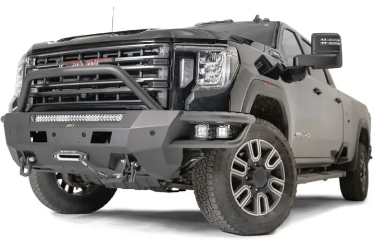 Smittybilt 613825 Gmc Sierra 2500/3500 2020-2023 Adventure Series Front Bumper Winch Ready 1