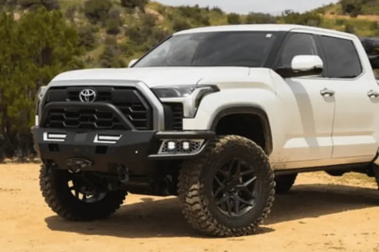 Smittybilt 613842 Toyota Tundra 2022-2024 Adventure Series Front Bumper Winch Ready 1