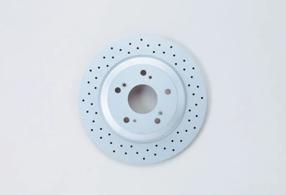 Spoon Sports Drilled Rear Brake Rotor - 00-09 S2000 1