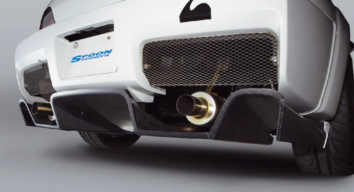 Spoon Sports S-Tai Diffuser (Carbon) - 00-09 S2000 1