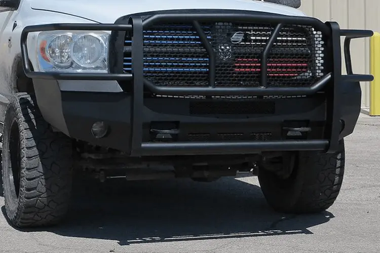 Steelcraft Dodge Ram 2500/3500 2003-2009 Elevation Front Bumper 60-12210 Fine Texture Black Front Replacement 1
