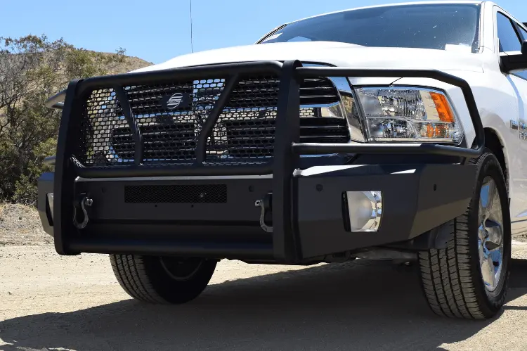 Steelcraft Elevation Front Bumper Dodge Ram 1500 2013-2018 60-12250 With Grille Guard 1