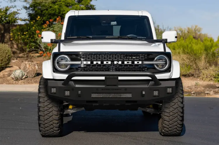 Steelcraft Fortis 71-11350Hp 2021-2024 Ford Bronco Front Bumper Fine Texture Black 1
