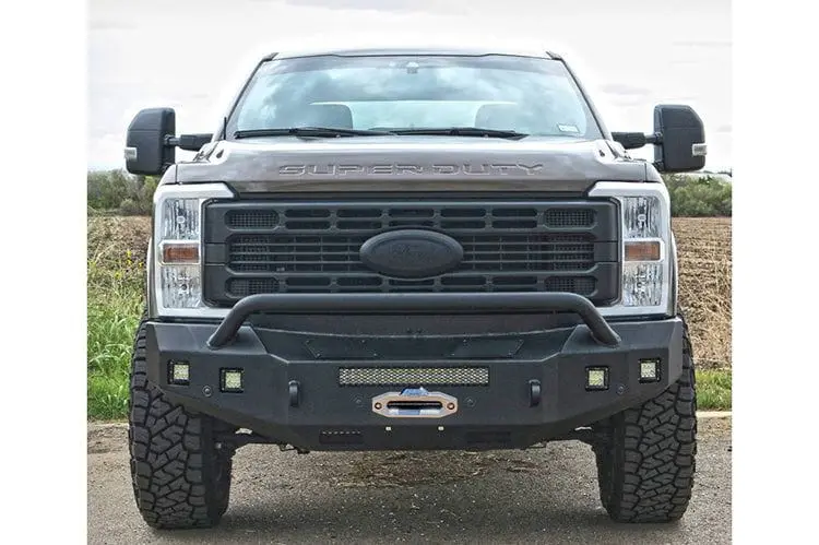 Steelcraft Ford F450/F550 Superduty 2023-2024 Fortis Front Bumper Winch Ready 71-11390Hpw 1