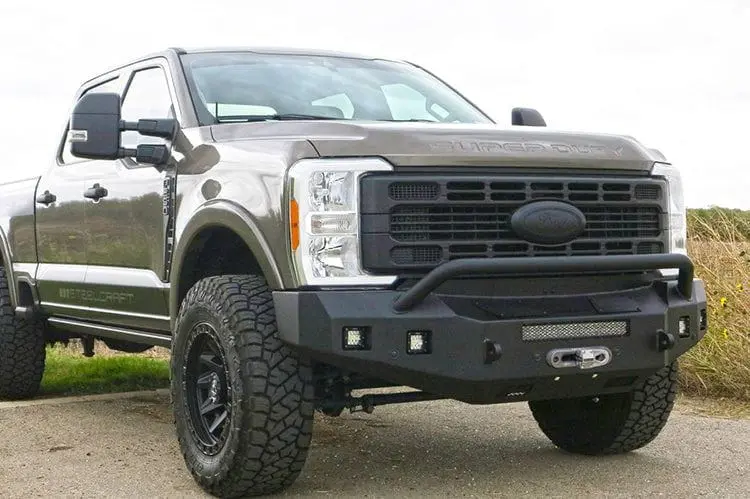 Steelcraft Ford F450/F550 Superduty 2023-2024 Fortis Front Bumper Winch Ready 71-11390Hpw 2