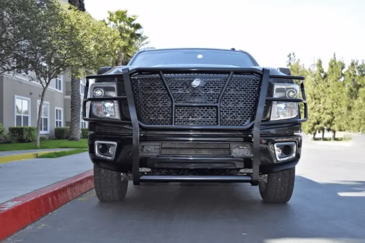 Steelcraft Hd Grille Guard 50-4080C 2016-2024 Nissan Titan Xd 1
