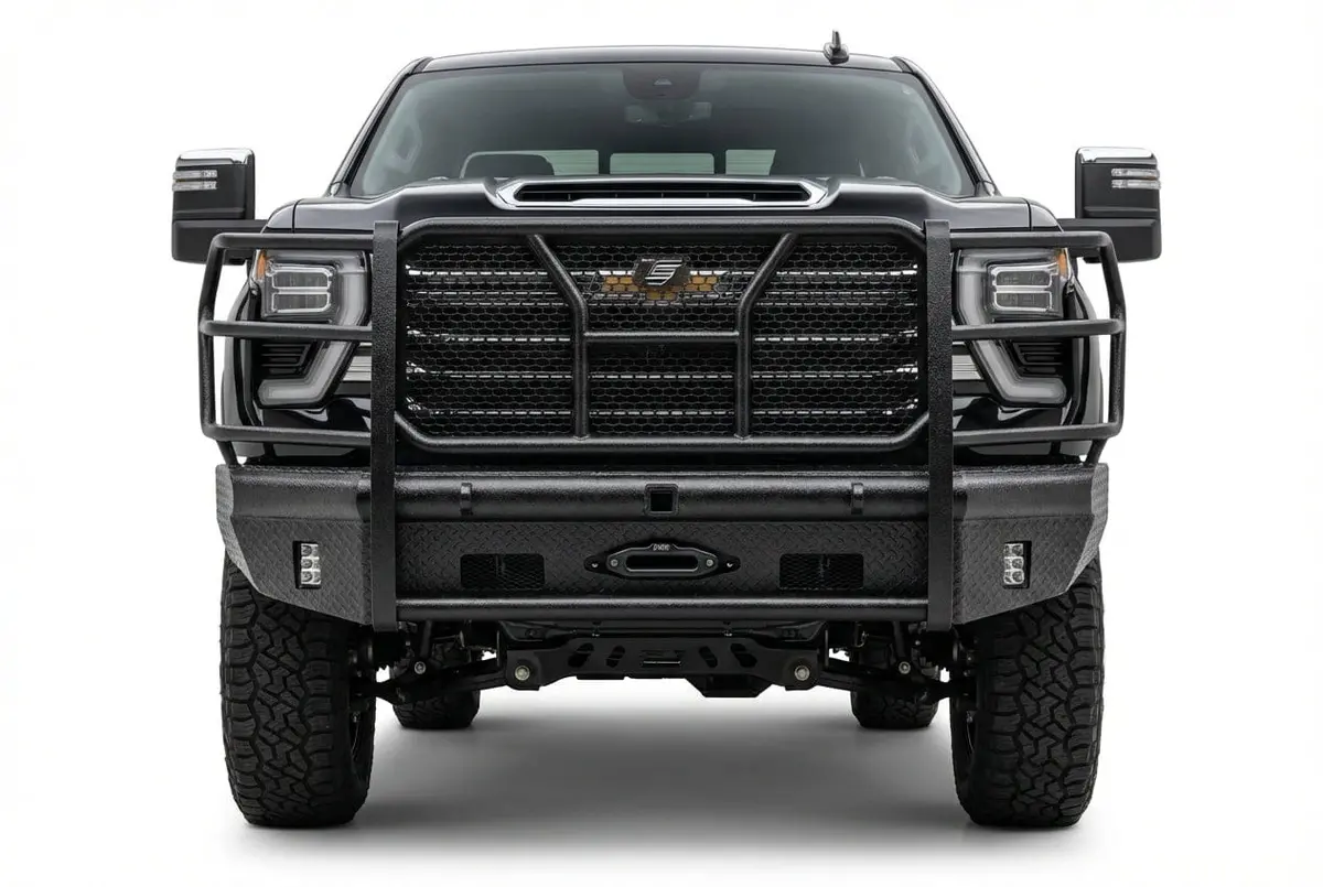 Steelcraft Winch Front Bumper Hd10444rcw 2024-2025 Chevy Silverado 2500/3500 1