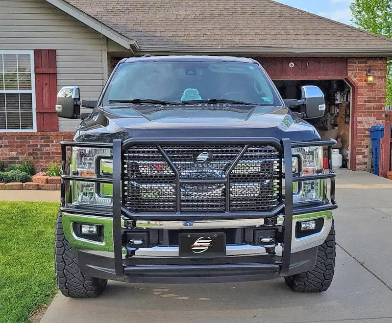 Steelcraft Heavy Duty Steel Grille Guard 50-1380C 2017-2022 Ford F450/F550 Superduty 1