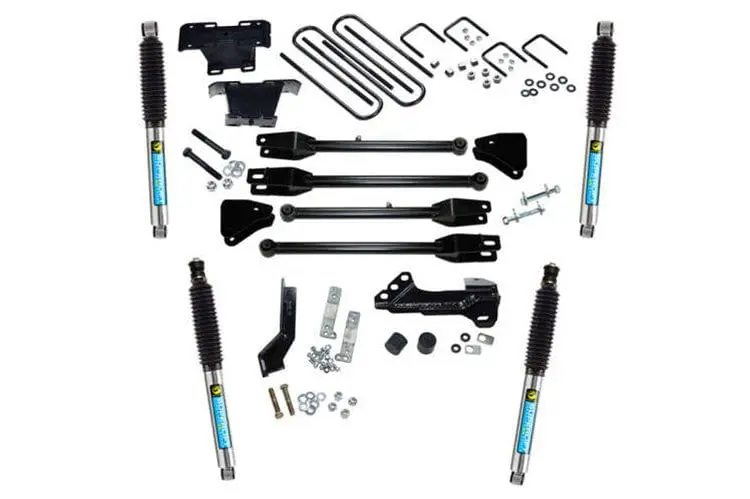 Superlift K166b 2017-2022 Ford F250/F350 Super Duty 4Wd 4" 4-Link Diesel Lift Kit With Bilstein Shocks 1