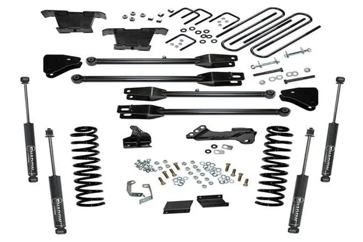 Superlift K236 2011-2016 Ford F250/F350 Super Duty 4Wd 4" Diesel Lift Kit With 4-Link Conversion & Sl Shocks 1