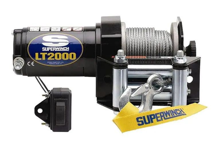 Superwinch 1120210 Lt2000 12V 2100 Steel Wire Rope Winch 1