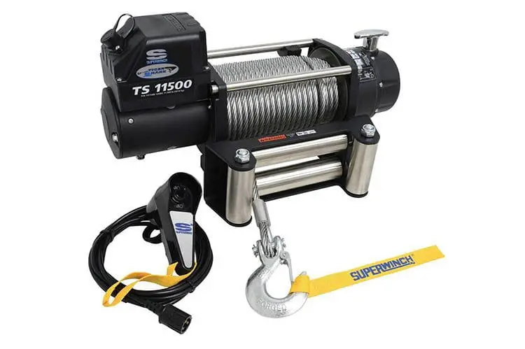 Superwinch 1511200 Tiger Shark 11500 12V Steel Wire Rope Winch 2