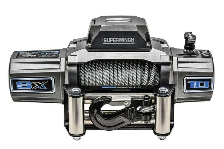 Superwinch 1710200 Sx10 12V 10000 Steel Wire Rope Winch 1