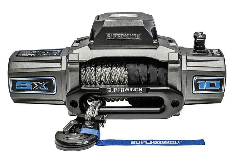 Superwinch 1710201 Sx10sr Winch 12V 10000 Lbs With Synthetic Rope 1