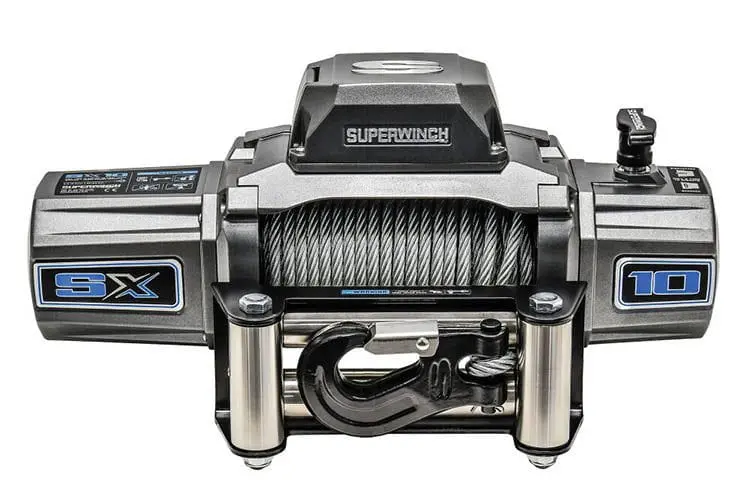 Superwinch 1710204 Sx10sr 12V 10000 Lbs Synthetic Rope Winch 1