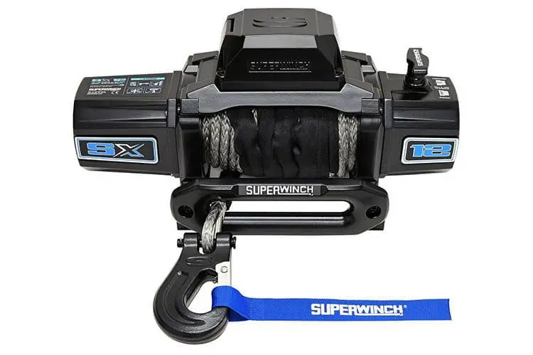 Superwinch 1712204 Sx12sr 12V 12000 Lbs Synthetic Rope Winch 1