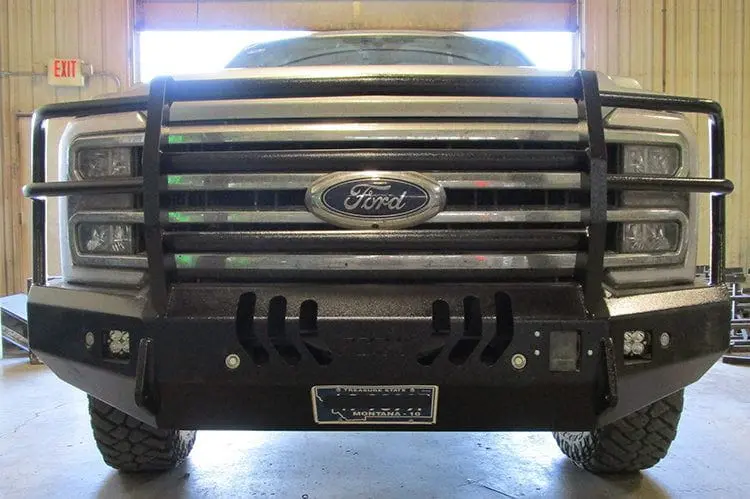 Throttle Down Kustoms Bgrilf Ford F250/F350 Superduty 1992-2025 Front Bumper Grille Guard 1