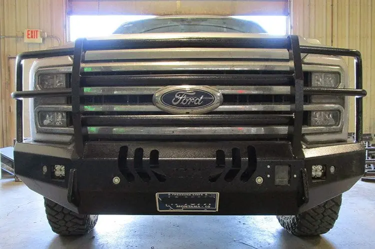 Throttle Down Kustoms Bgrilf Ford F450/F550 Superduty 1999-2025 Front Bumper Grille Guard 1