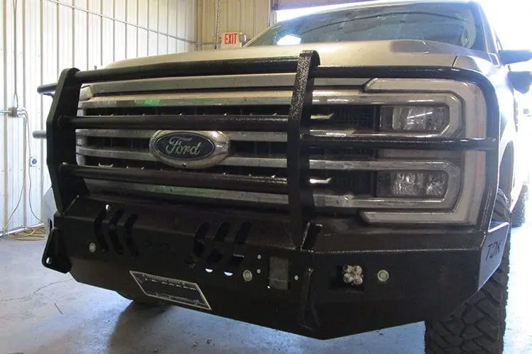 Throttle Down Kustoms Bgrilf Ford F450/F550 Superduty 1999-2025 Front Bumper Grille Guard 2