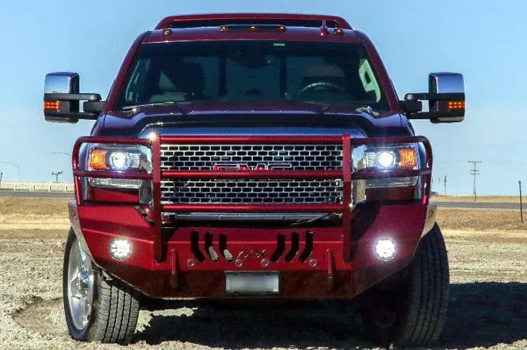 Throttle Down Kustoms Bgrilgm Gmc Sierra 2500/3500 2001-2025 Front Bumper Grille Guard 1
